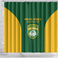 South Africa Hockey Shower Curtain Come On Ama Stokke Stokke - African Pride