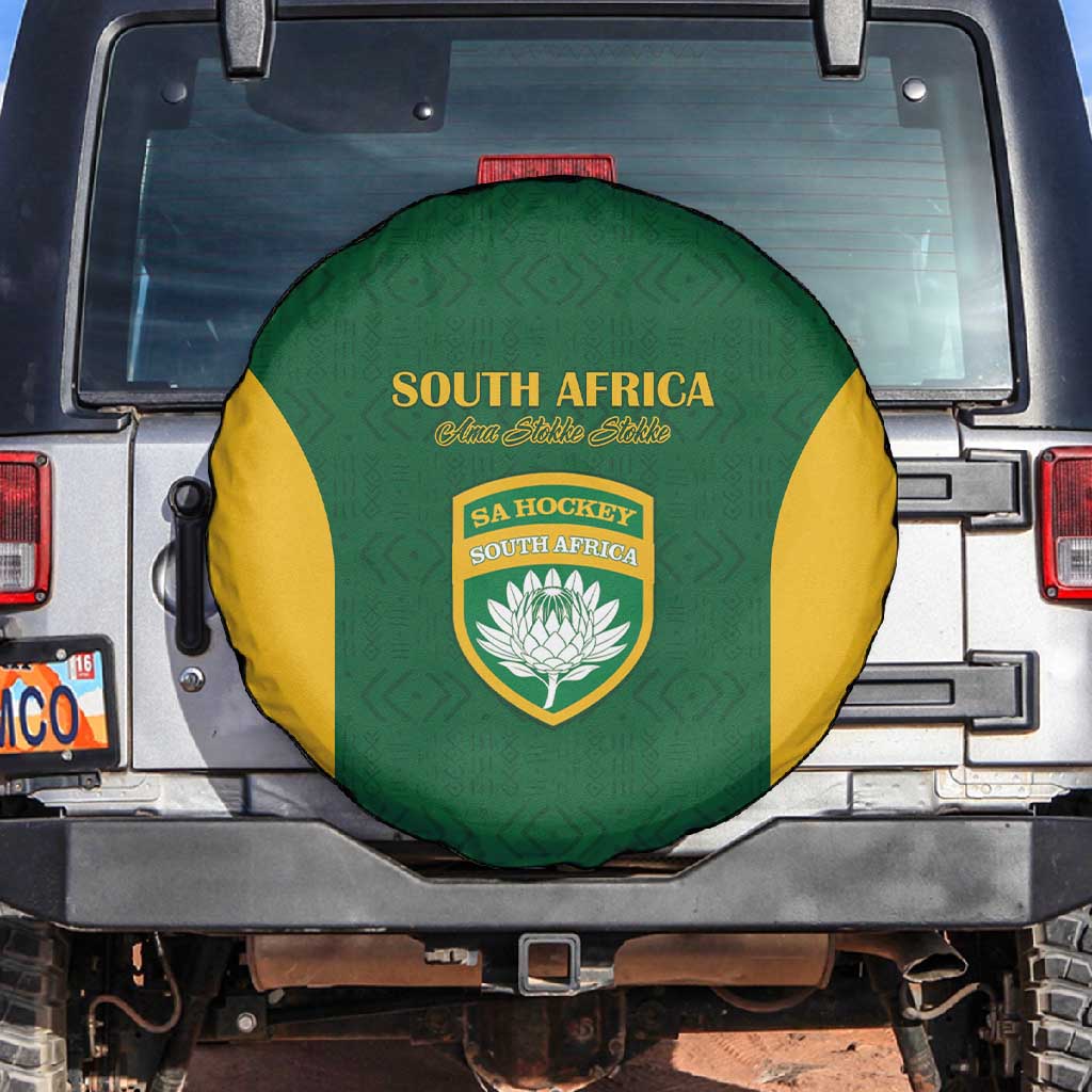 South Africa Hockey Spare Tire Cover Come On Ama Stokke Stokke - African Pride