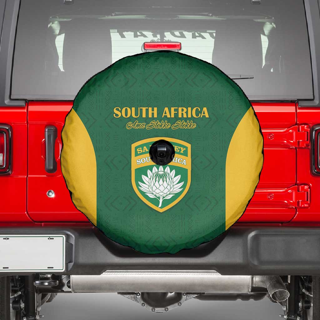 South Africa Hockey Spare Tire Cover Come On Ama Stokke Stokke - African Pride