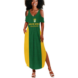 South Africa Hockey Custom Summer Maxi Dress Come On Ama Stokke Stokke - African Pride
