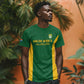 South Africa Hockey Custom T shirt Come On Ama Stokke Stokke - African Pride