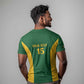 South Africa Hockey Custom T shirt Come On Ama Stokke Stokke - African Pride