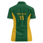 South Africa Hockey Custom Women Polo Shirt Come On Ama Stokke Stokke - African Pride