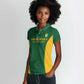 South Africa Hockey Custom Women Polo Shirt Come On Ama Stokke Stokke - African Pride