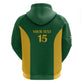 South Africa Hockey Custom Zip Hoodie Come On Ama Stokke Stokke - African Pride
