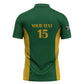 South Africa Hockey Custom Zipper Polo Shirt Go Ama Stokke Stokke Go