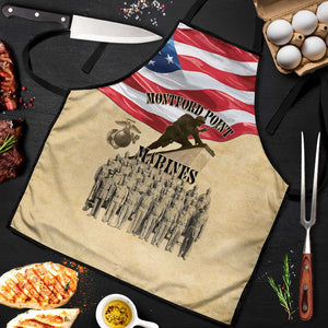 Montford Point Marines 1942-1949 Apron The First Black Marines
