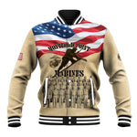Montford Point Marines Legacy Baseball Jacket First Black U.S. Marines - African Pride