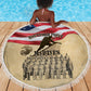 Montford Point Marines Legacy Beach Blanket First Black U.S. Marines - African Pride