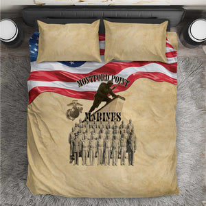 Montford Point Marines Legacy Bedding Set First Black U.S. Marines - African Pride