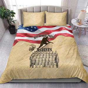 Montford Point Marines Legacy Bedding Set First Black U.S. Marines - African Pride