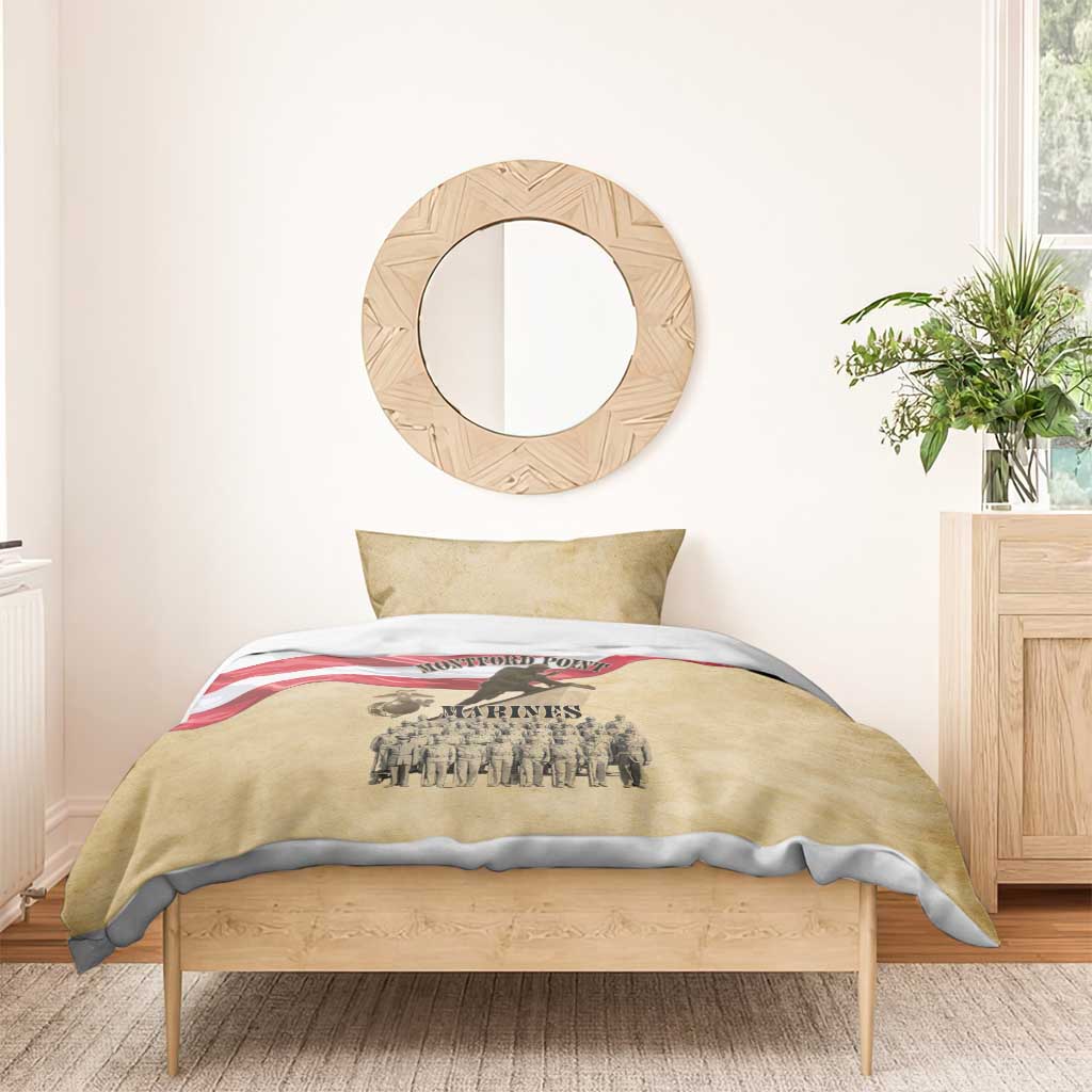 Montford Point Marines Legacy Bedding Set First Black U.S. Marines - African Pride
