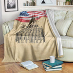 Montford Point Marines Legacy Blanket First Black U.S. Marines - African Pride