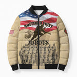 Montford Point Marines 1942-1949 Bomber Puffer Jacket The First Black Marines
