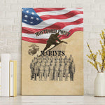 Montford Point Marines Legacy Canvas Wall Art First Black U.S. Marines - African Pride