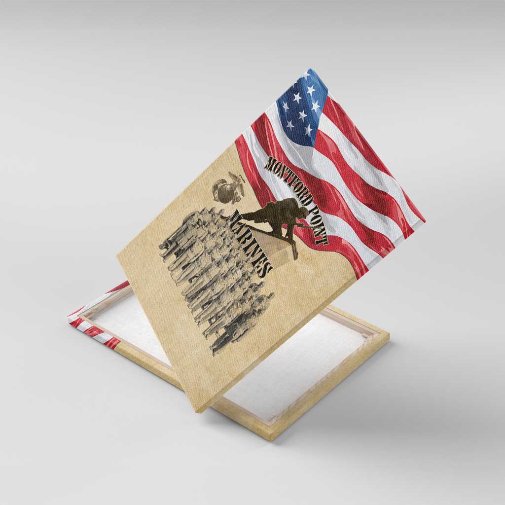 Montford Point Marines Legacy Canvas Wall Art First Black U.S. Marines - African Pride