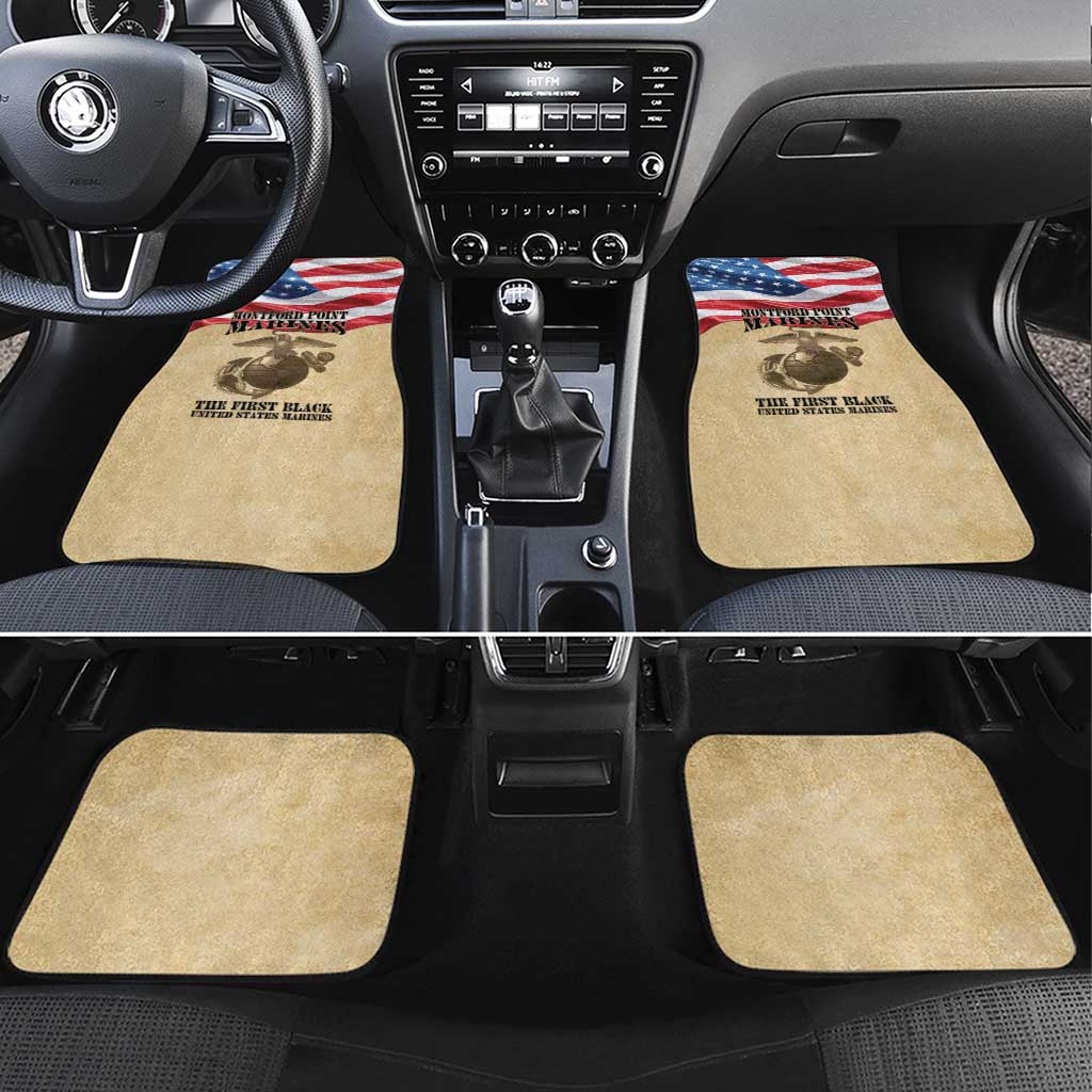 Montford Point Marines Legacy Car Mats First Black U.S. Marines - African Pride
