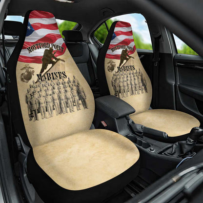 Montford Point Marines Legacy Car Seat Cover First Black U.S. Marines - African Pride