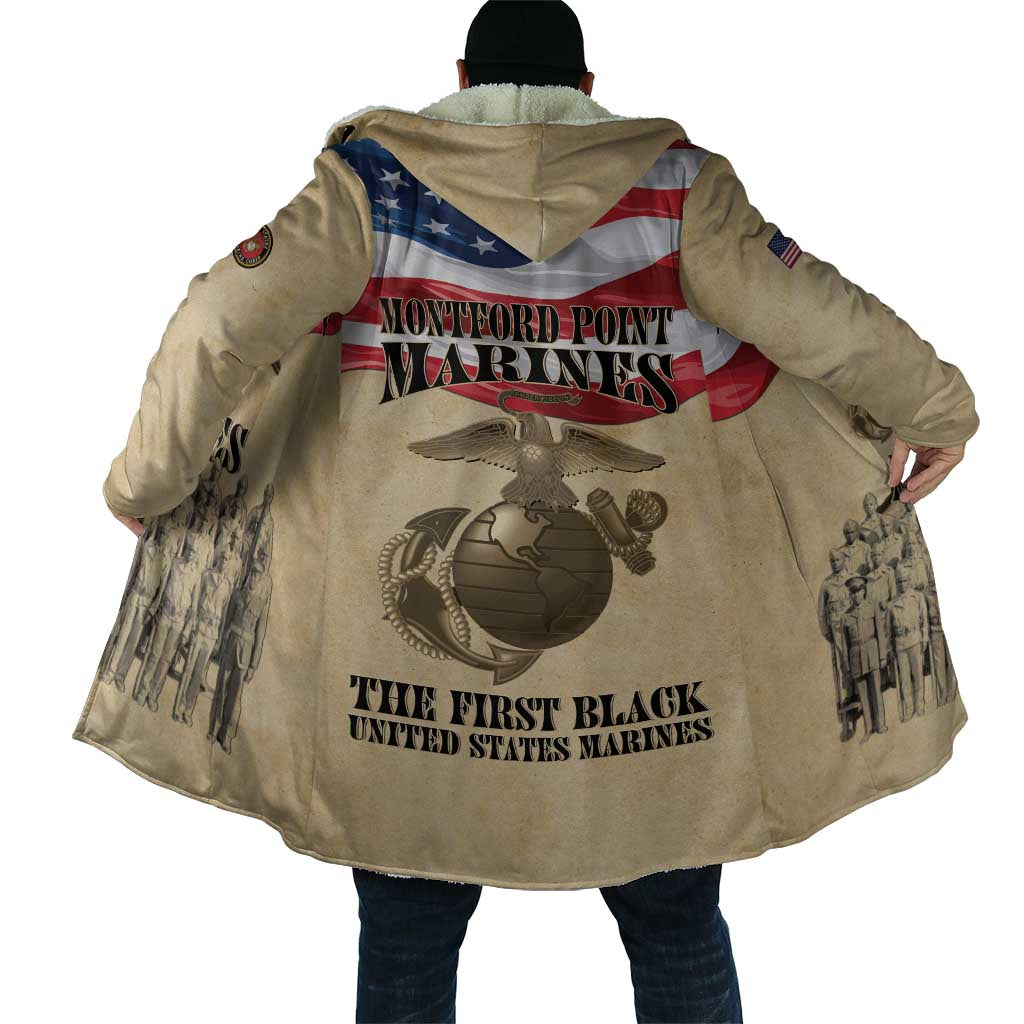 Montford Point Marines 1942-1949 Cloak The First Black Marines