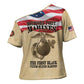 Montford Point Marines 1942-1949 Cross Shoulder Shirt The First Black Marines