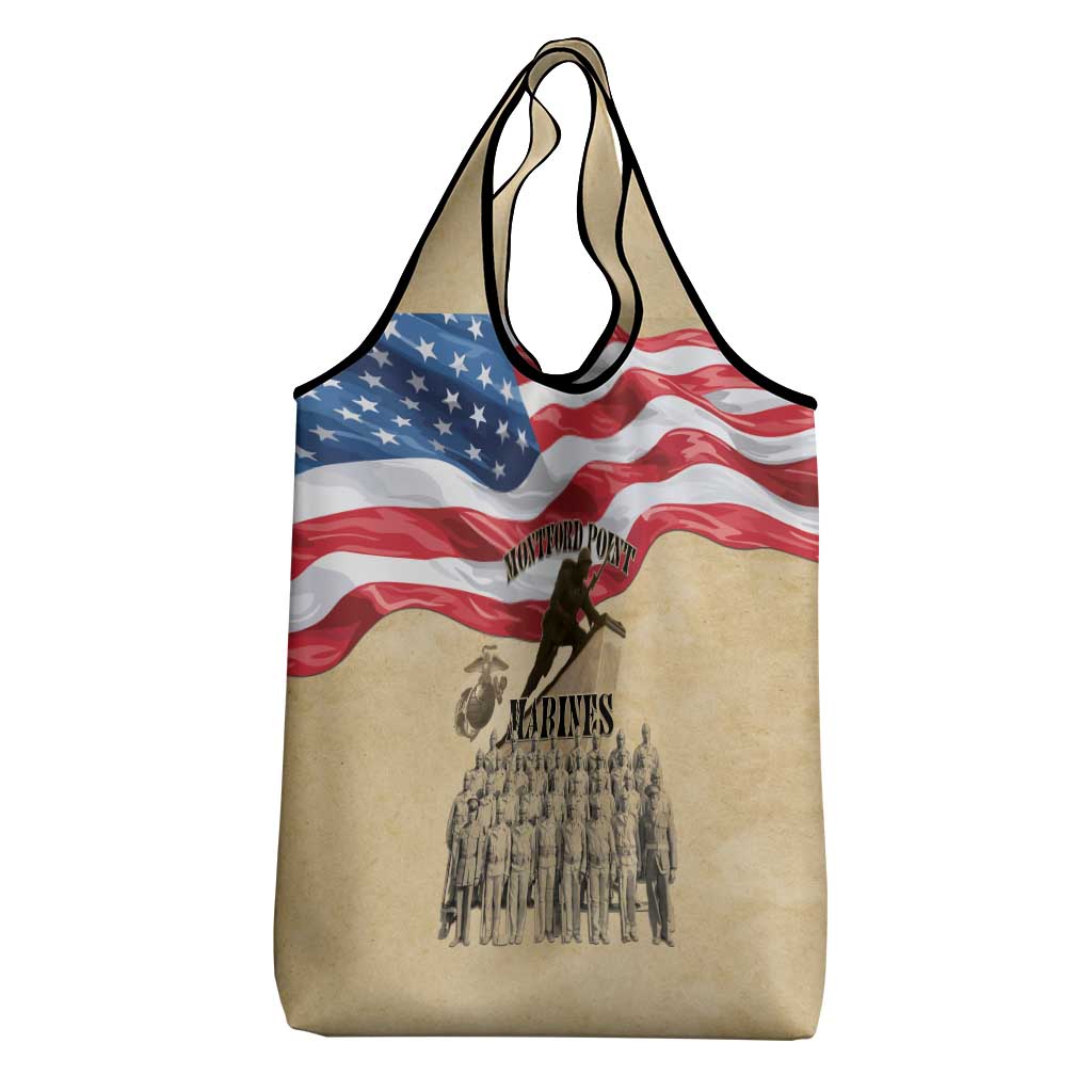 Montford Point Marines Legacy Grocery Bag First Black U.S. Marines - African Pride