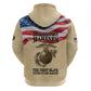 Montford Point Marines Legacy Hoodie First Black U.S. Marines - African Pride