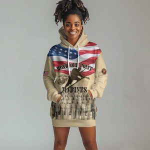 Montford Point Marines Legacy Hoodie Dress First Black U.S. Marines - African Pride