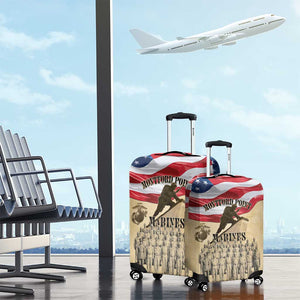 Montford Point Marines Legacy Luggage Cover First Black U.S. Marines - African Pride