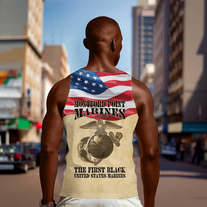 Montford Point Marines Legacy Men Tank Top First Black U.S. Marines - African Pride
