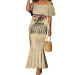 Montford Point Marines Legacy Mermaid Dress First Black U.S. Marines - African Pride