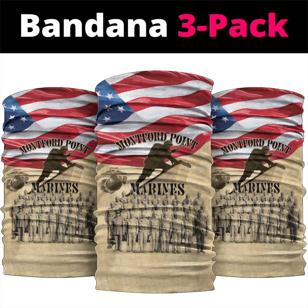 Montford Point Marines Legacy Neck Gaiter First Black U.S. Marines - African Pride