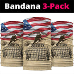 Montford Point Marines Legacy Neck Gaiter First Black U.S. Marines - African Pride