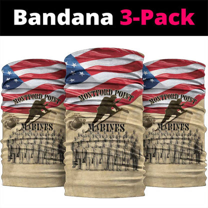 Montford Point Marines Legacy Neck Gaiter First Black U.S. Marines - African Pride