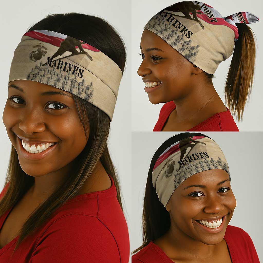 Montford Point Marines Legacy Neck Gaiter First Black U.S. Marines - African Pride