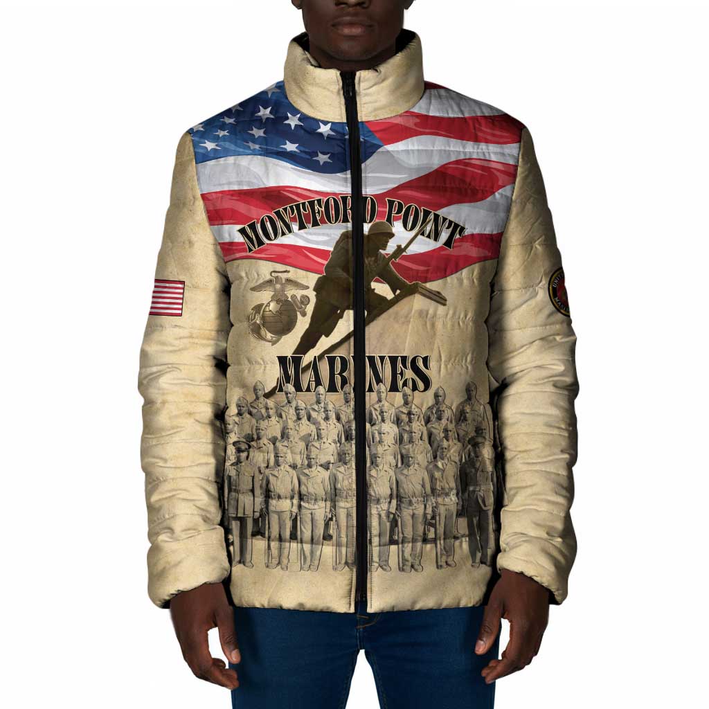 Montford Point Marines 1942-1949 Padded Jacket The First Black Marines