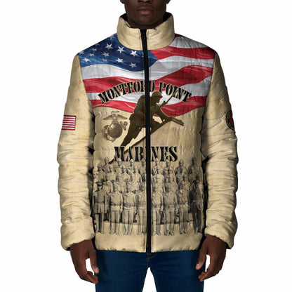 Montford Point Marines 1942-1949 Padded Jacket The First Black Marines