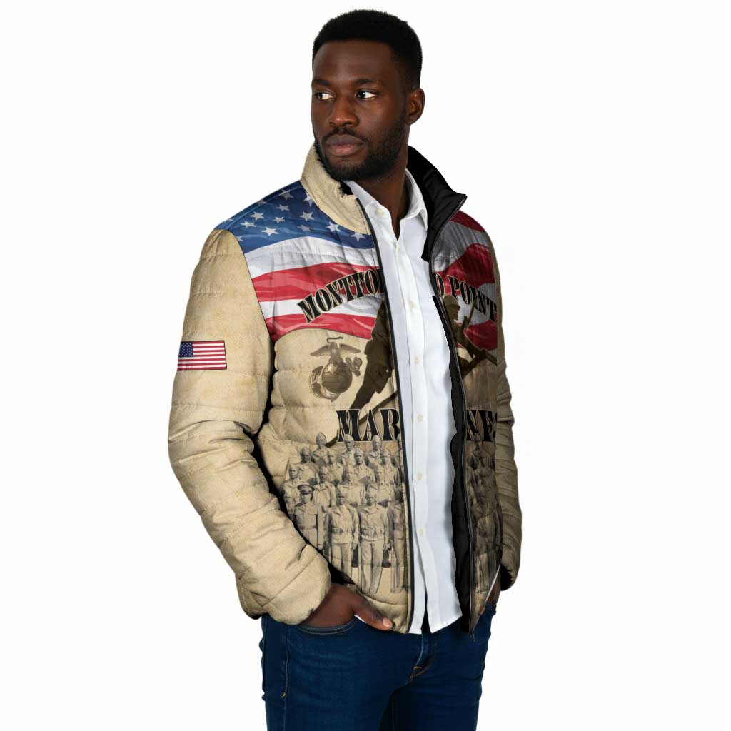 Montford Point Marines 1942-1949 Padded Jacket The First Black Marines