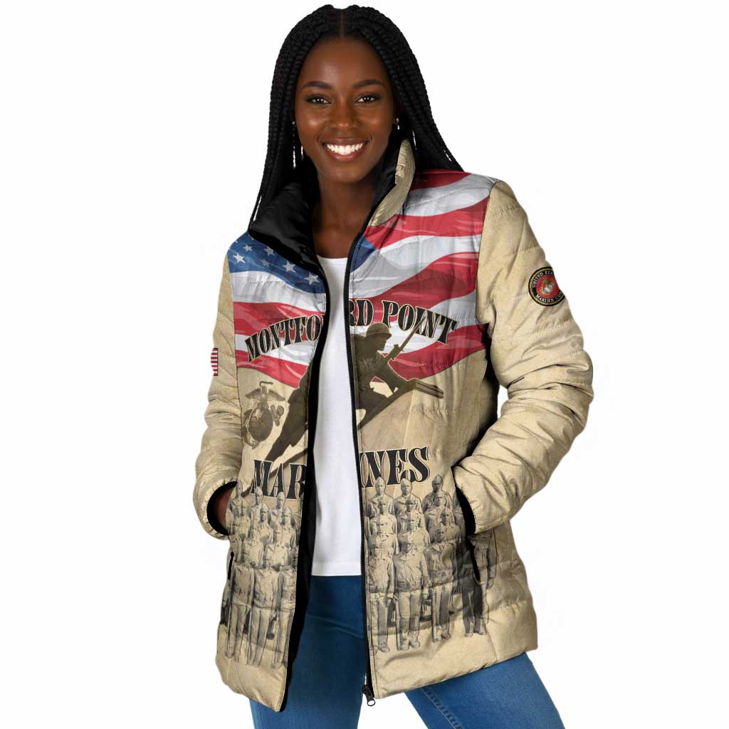 Montford Point Marines 1942-1949 Padded Jacket The First Black Marines