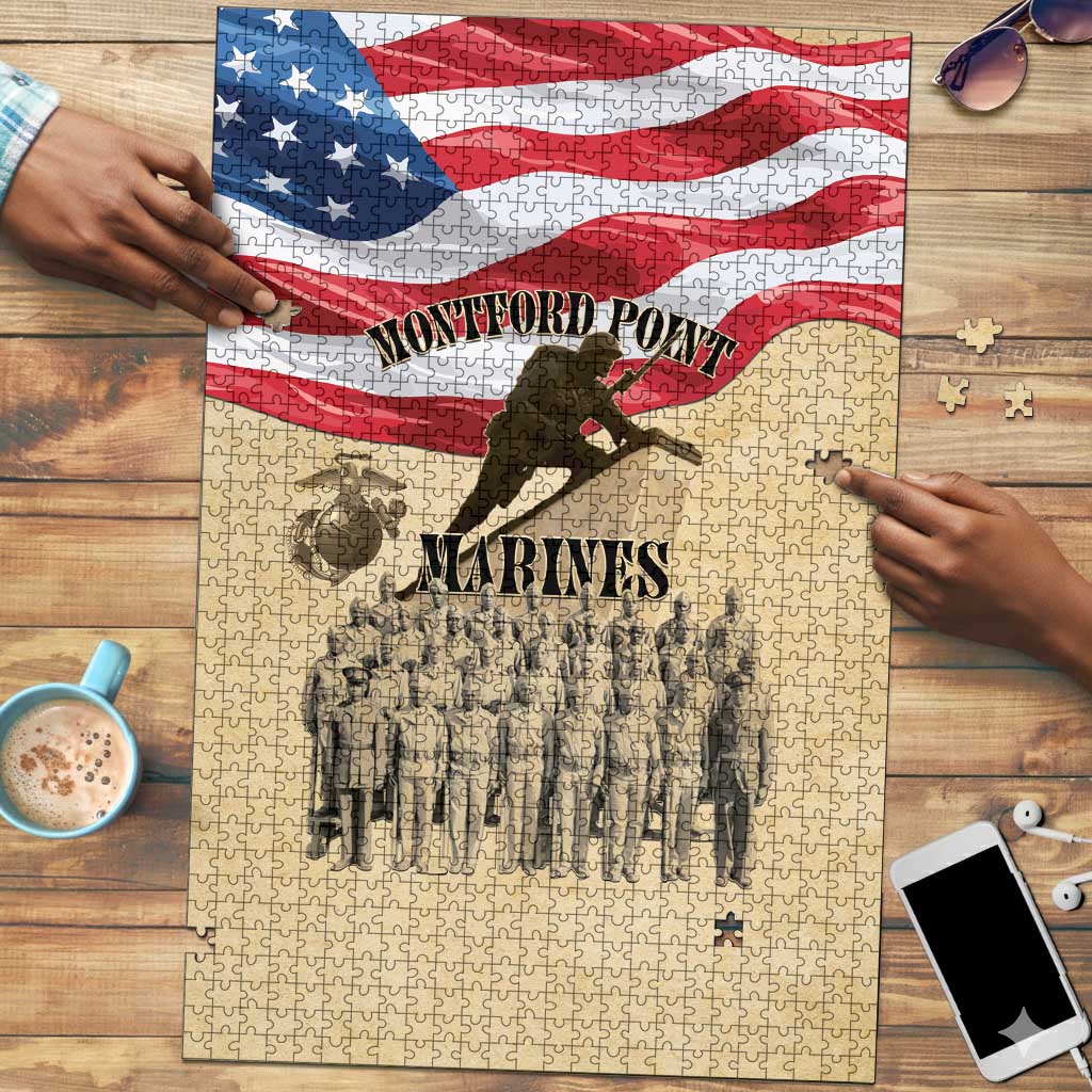 Montford Point Marines 1942-1949 Puzzle The First Black Marines