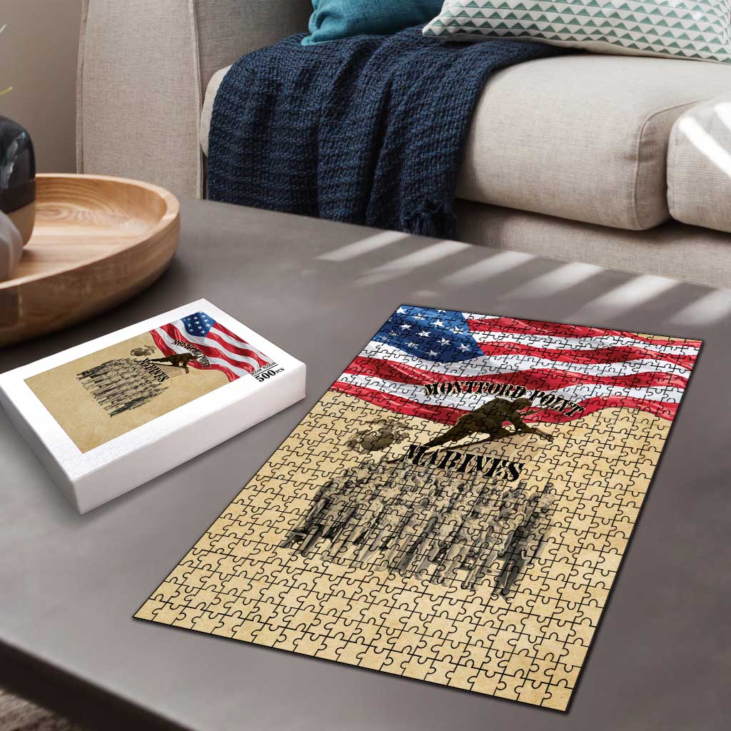 Montford Point Marines 1942-1949 Puzzle The First Black Marines
