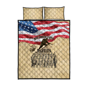 Montford Point Marines Legacy Quilt Bed Set First Black U.S. Marines - African Pride