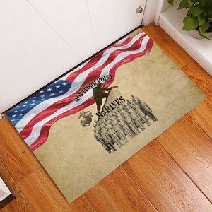 Montford Point Marines Legacy Rubber Doormat First Black U.S. Marines - African Pride