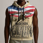 Montford Point Marines Legacy Sleeveless Zip Hoodie First Black U.S. Marines - African Pride