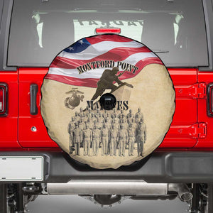 Montford Point Marines Legacy Spare Tire Cover First Black U.S. Marines - African Pride