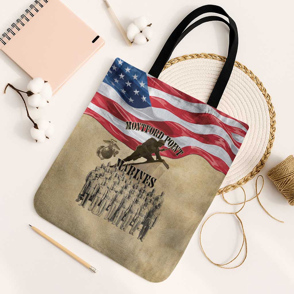 Montford Point Marines 1942-1949 Tote Bag The First Black Marines