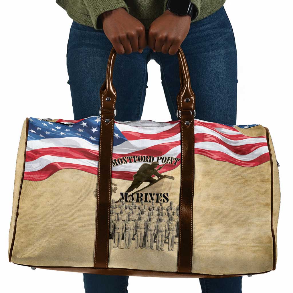 Montford Point Marines 1942-1949 Travel Bag The First Black Marines