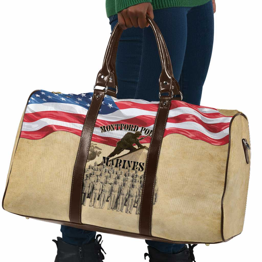 Montford Point Marines 1942-1949 Travel Bag The First Black Marines