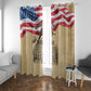 Montford Point Marines Legacy Window Curtain First Black U.S. Marines - African Pride