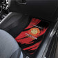 Personalized Honoring the First Black Marines Car Mats Montford Point Heroes - Red - African Pride