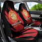 Honoring the First Black Marines Car Seat Cover Montford Point Heroes - Red - African Pride